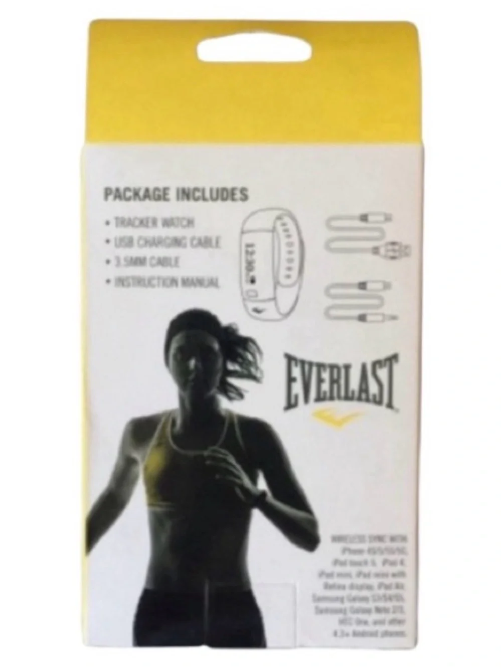 EVERLAST TR5 Fitness Sleep Activity Tracker Wireless LED Watch Pedometer NWOT